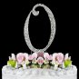 Completely Covered   Swarovski Crystal Wedding Cake Topper   Letter O