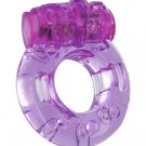 Purple Orgasmic Vibrating Cockring - Packaged