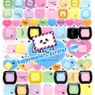 San-X Baby Boo Sticker Sheet #1