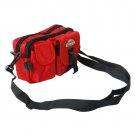 FP-WY006-RED[Deluxe Classics-Red] Multi-Purposes Fanny Waist Pack / Travel Lumbar Pack