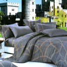 CFRS(ZT07-3/CFR01-3) [Reminiscent Mood] Luxury 5PC Comforter Set Combo 300GSM (Queen Size)