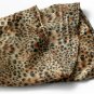 BRA-SCA01029-L Brando Wild Leopard Color Funky Exquisitely Soft Silky Scarf(Large)