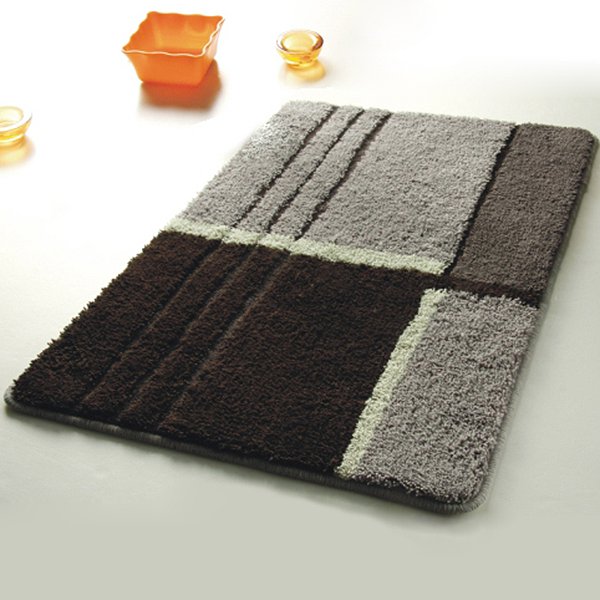 NAOMI-DA5967-GRAY [Abstract Style] Indoor Rugs (23.6 by 15.5 inches)
