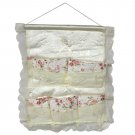 YF-WH078 [Lace & Allover] Red Rose/Wall Hanging/ Wall Organizers / Wall Pocket (17*19)