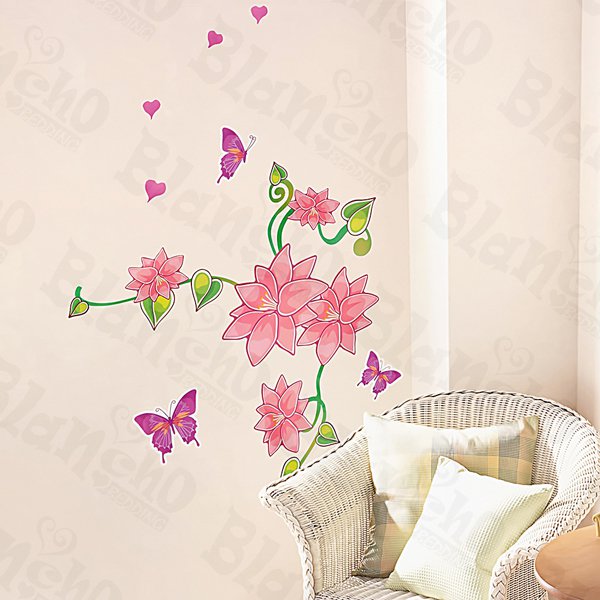 HEMU-HL-1266 Spring Garden - Wall Decals Stickers Appliques Home Decor