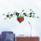 HEMU-LD-8089 Forever Heart - Wall Decals Stickers Appliques Home Decor