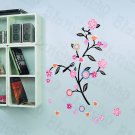 HEMU-LD-8092 Swing Flowers - Wall Decals Stickers Appliques Home Decor