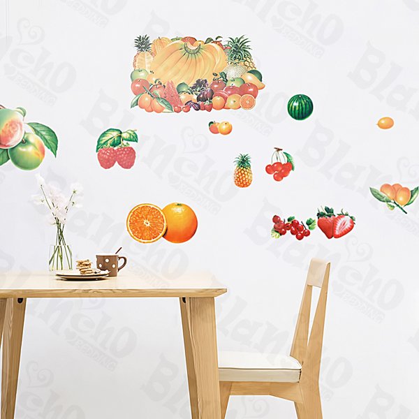 HEMU-XS-060 Fruits Collection - Large Wall Decals Stickers Appliques Home Decor