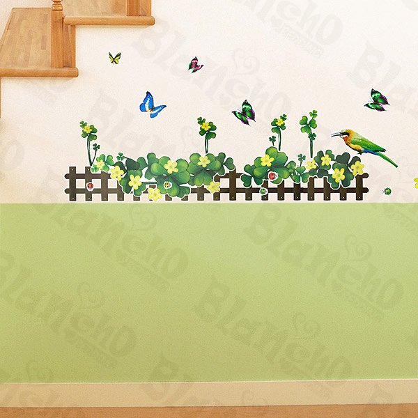 HEMU-ZS-085 Sweet Palisade - Wall Decals Stickers Appliques Home Decor