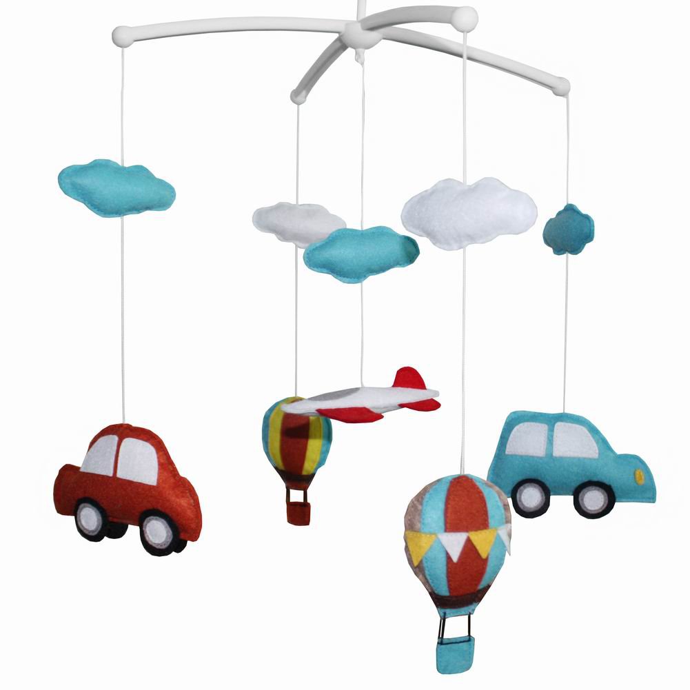 BC-BAB-ONIM0001-MIKI-CATH Handmade Crib Mobile Crib Decorations Cute Baby Mobile Educational Toy