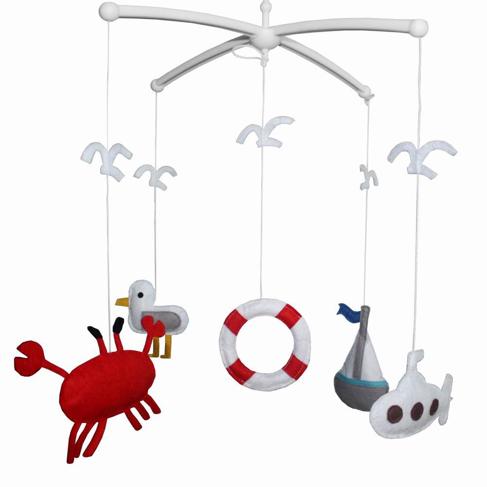 BC-BAB-ONIM0003-BELL-CATH Handmade Crib Mobile Creative Baby Mobile Baby Toy, Crib Decorations