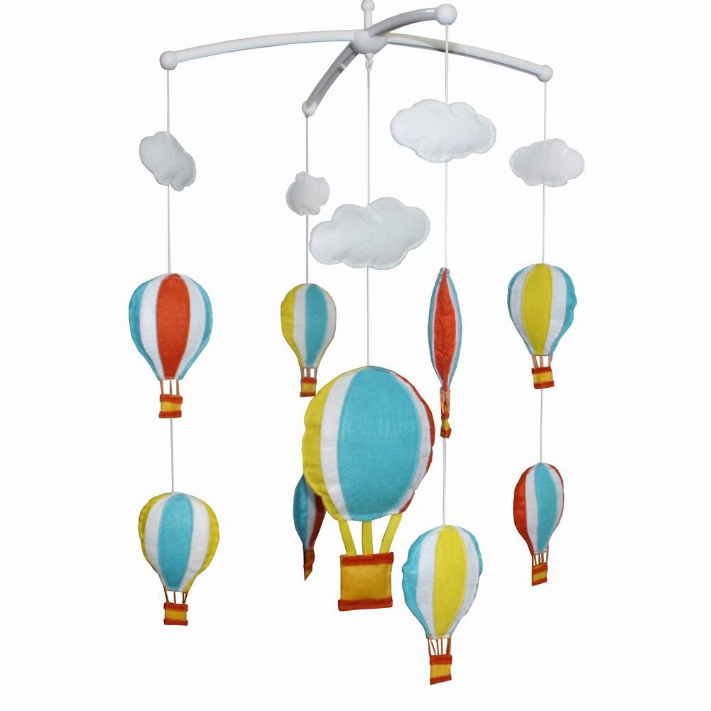 BC-BAB-ONIM0004-BELL-CATH Creative Crib Mobile Crib Decorations Cute Baby Mobile Baby Toy[Hot Air Ba