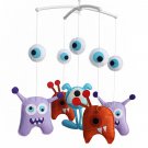 BC-BAB-ONIM0025-WING-CELI [Cartoon Monster] Baby Musical Toys Crib Dreams Mobile