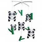 BC-BAB-ONIM0033-BELL-EMMA Baby Musical Toys Crib Dreams Mobile Crib Hanging Bell Panda