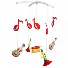 BC-BAB-ONIM0087-WING-CELI [Musical Instruments] Lovely Rotate Bed Toy Baby Crib Bell Mobile