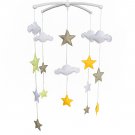 BC-BAB-ONIM0117-ELSA-CELI [Shiny Star] Baby Crib Rotatable Bed Bell Colorful Baby Toys