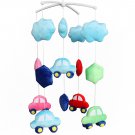 BC-BAB-ONIM0137-BELL-CELI Exquisite Baby Crib Bed Bell Handmade Plush Hanging Toys [Multicolor Cars]