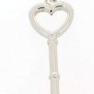 Silver Colored Key Pendant