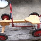 vintage Radio Flyer Row-Cart, wood and metal riding toy, good condition