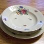 Hertel-Jacob 3 piece setting, soup, dessert, dinner FLOWER BOUQUET & SPRIGS