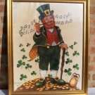 Hal Bernth, (Chicago Police?), watercolor and gouache, Leprechaun, 1984, "As Is"