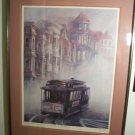 John Kelly signed and personalized artist proof, San Francisco, Pepsi, framed