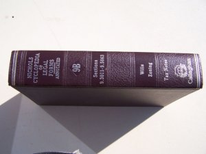 NICHOLS CYCLOPEDIA LEGAL FORMS ANNOTATED, 9B, Callaghan, Wills, Zoning, LAW BOOK