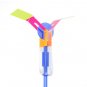 LED Flying Helicopter Umbrella Jet Rubber Dragonfly (2 colors LED/ 1 SET)