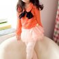 2013 New fashion - Girl's Lace Leggings (Pink)