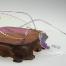 Hingeless Rimless Titanium Eye Glasses B-148 Silver Eyewear