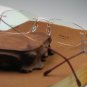 Hingeless Rimless Titanium Eye Glasses B-148 Gold Eyewear