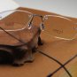 Hingeless Rimless Titanium Eye Glasses B-148 Black Eyewear