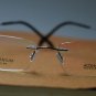 Hingeless Rimless Titanium Eye Glasses B-140 Gun eyewear