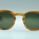Retro Vintage Johnny Depp Eyeglasses Blonde M with G15 lens
