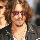 Retro Vintage Johnny Depp sunglasses tortoise with purple lens