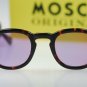 Retro Vintage Johnny Depp sunglasses tortoise with purple lens