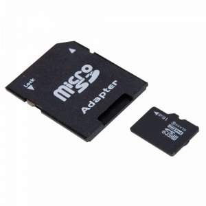 16GB Micro SD Card with SD Card Adapter