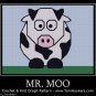 Mr. Moo - Afghan Crochet Graph Pattern Chart