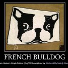 French Bulldog - Afghan Crochet Graph Pattern Chart