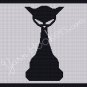 Gothic Kitty - Afghan Crochet Graph Pattern Chart