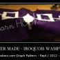 Iroquois Wampum Belt - Afghan Crochet Graph Pattern Chart