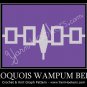 Iroquois Wampum Belt - Afghan Crochet Graph Pattern Chart