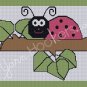 Lady Bug - Afghan Crochet Graph Pattern Chart