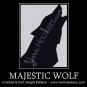 Majestic Wolf - Afghan Crochet Graph Pattern Chart