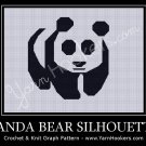Panda Bear - Afghan Crochet Graph Pattern Chart