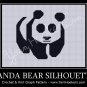 Panda Bear - Afghan Crochet Graph Pattern Chart
