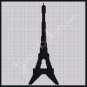 Paris Eiffel Tower - Afghan Crochet Graph Pattern Chart