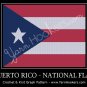 Puerto Rico - National Flag -  Afghan Crochet Graph Pattern Chart