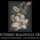 Southern Magnolia Tree - Afghan Crochet Graph Pattern Chart