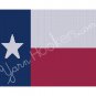 Texas State Flag - Afghan Crochet Graph Pattern Chart